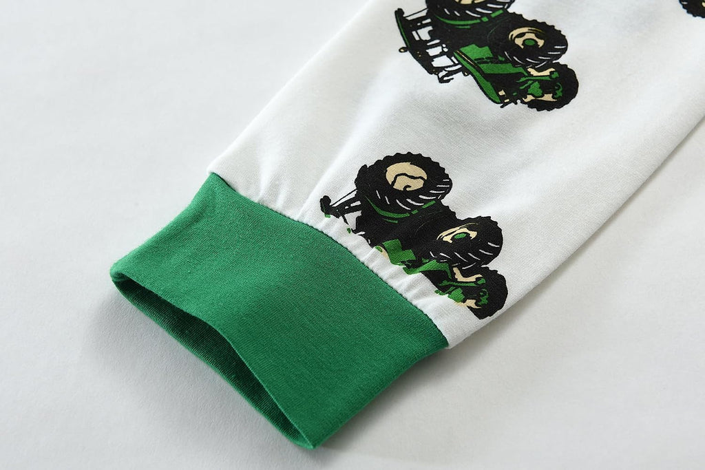 Hand Boys Pajamas 2 Pieces Jammies Kids Cotton Sleepwear Pjs Set