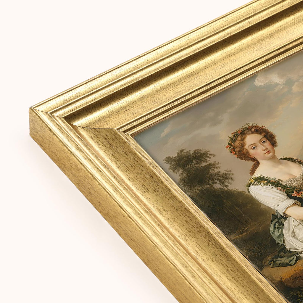 16x20 Picture Frames (1 Pack, Gold) Photo Frame with Plexiglass 11x14 with Mat for Wall Mount Display