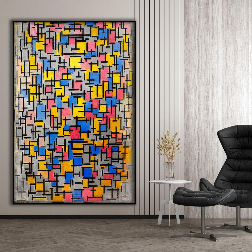 Wassily Kandinsky Wall Art - Composition (1916) Poster - World Famous Oil Painting Reproduction - Impressionist Art