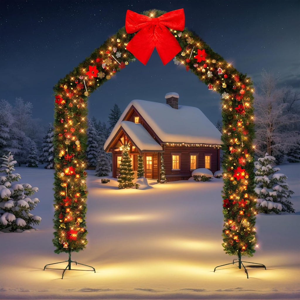 Christmas Artificial Tree Archway Decoration
