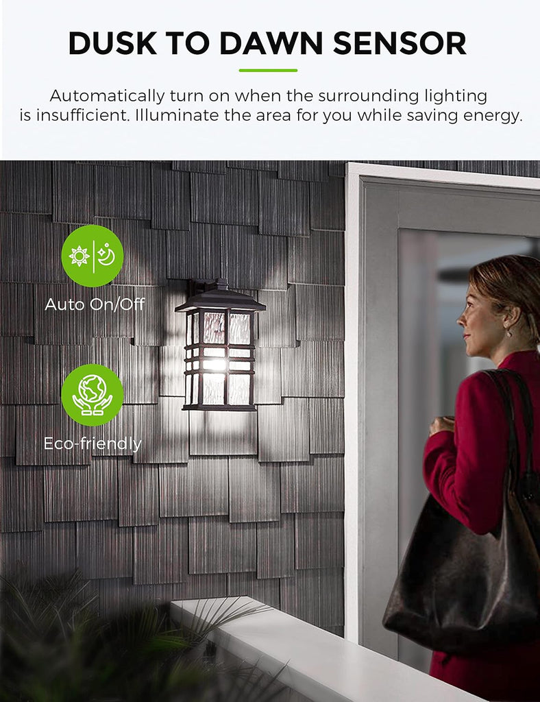 Bright White LED Light Bulb, 5000K Daylight White, Garage Light Bulbs, E26 Porch Light Bulb, 4 Pack
