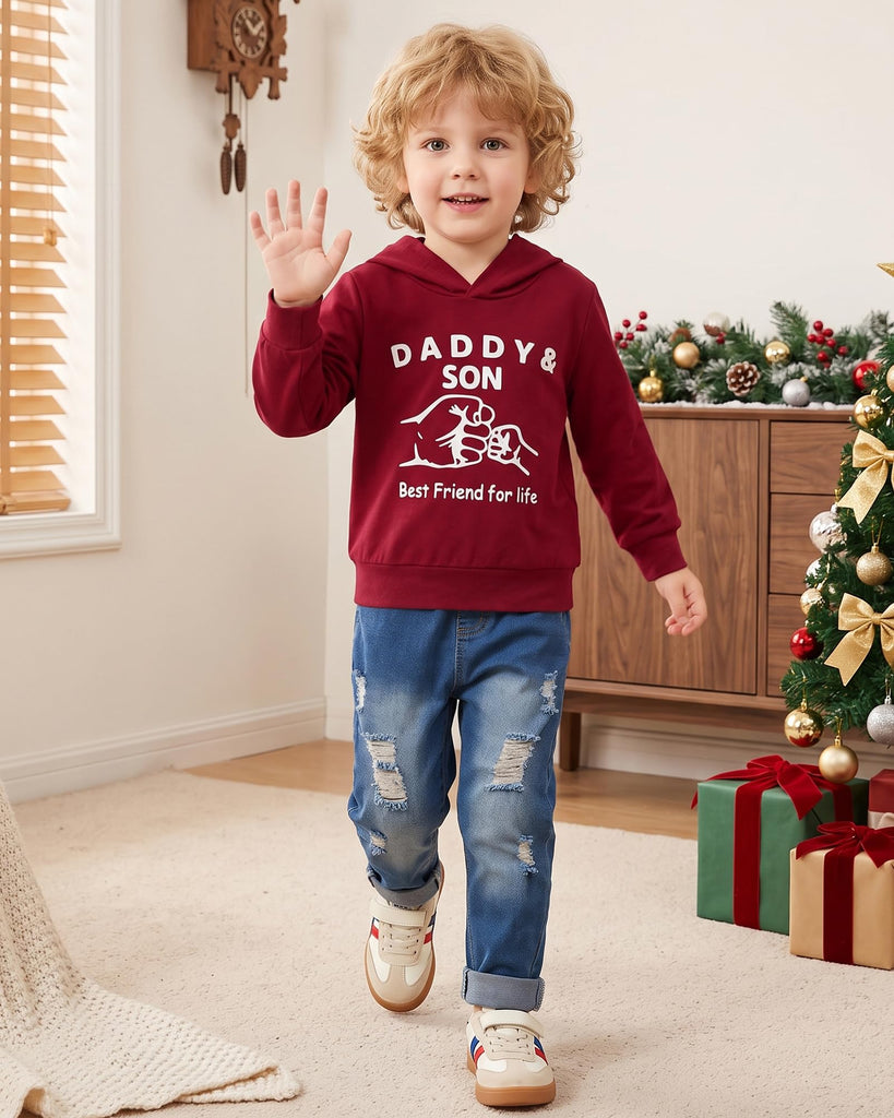 Baby Boy Clothes Hoodie and Jeans Fall Winter Outfits