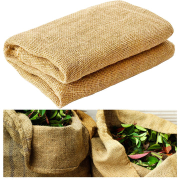 40" X 20 Feet Burlap Fabric, High Density Jute Fiber Burlap Roll