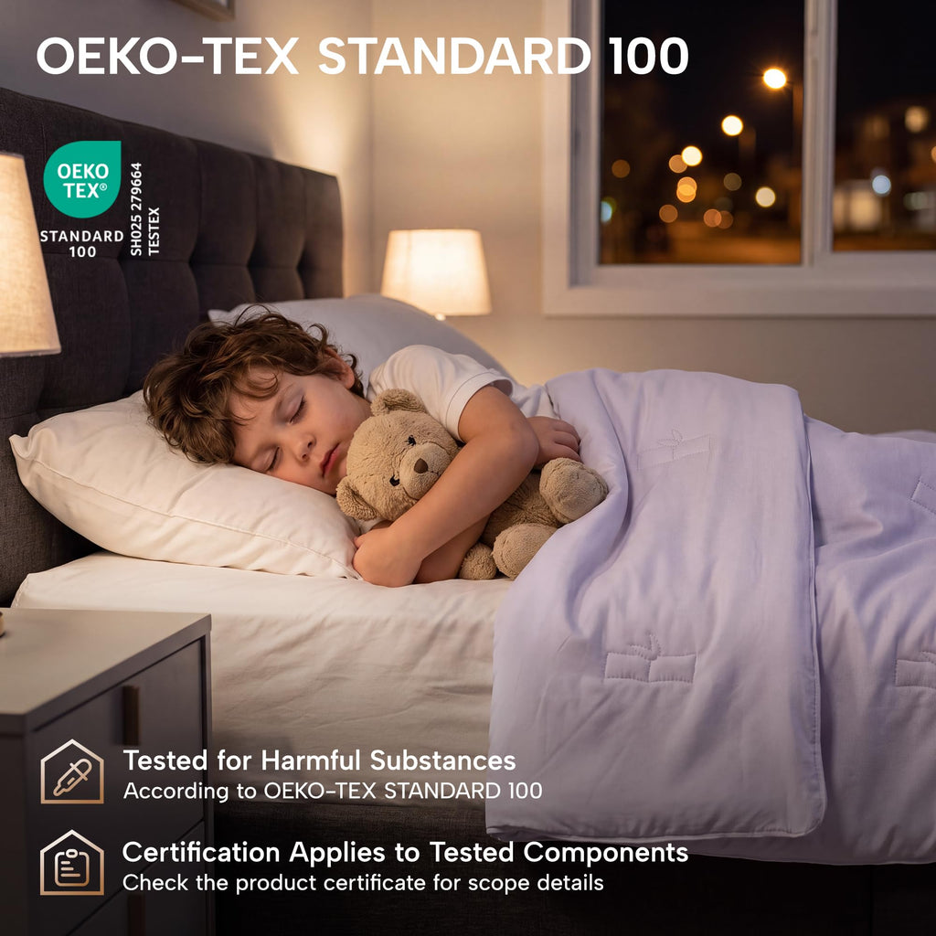 Cooling Comforter Queen, 100% Viscose from Bamboo Lightweight All-Season Quilt for Hot Sleepers