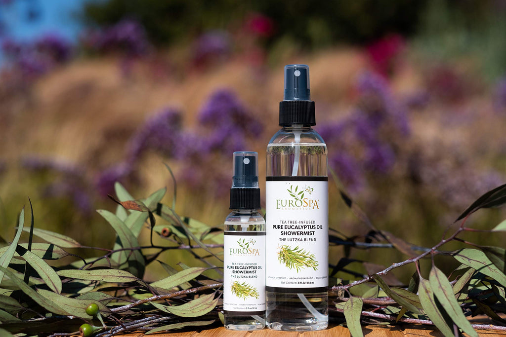 Eucalyptus Oil ShowerMist and Steam Room Spray, All-Natural Premium Aromatherapy Essential Oils - Tea Tree Infused
