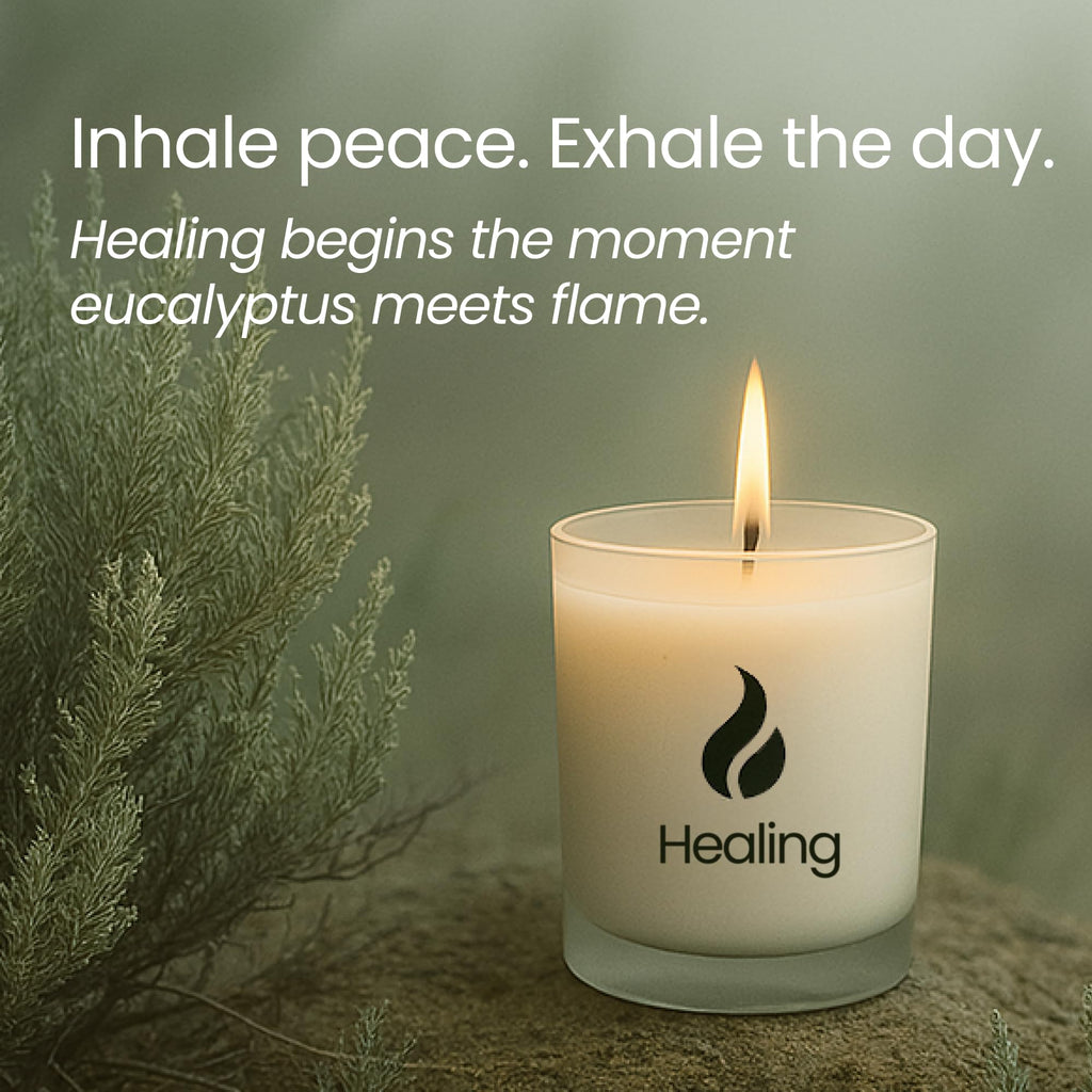 Soy Healing Energy Renewal | Aromatherapy with Eucalyptus, Pine, Sage & Mint | 50 Hour Burn, Meditation & Spiritual