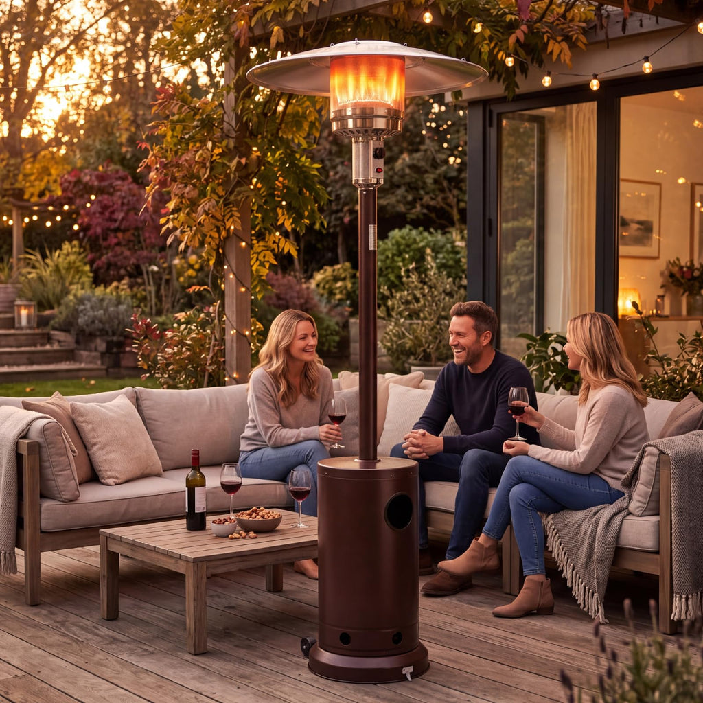 48, 000 BTU Propane Patio Heater with Sandbox for Outdoor Use