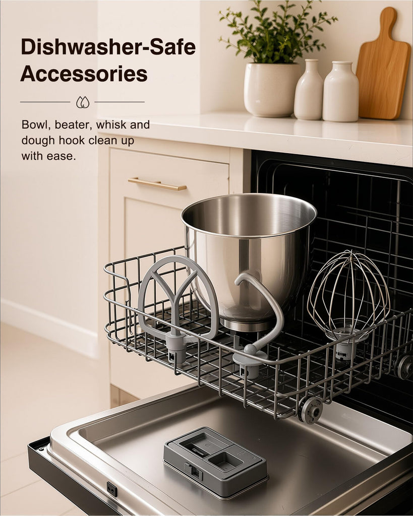 Stand Mixer, 3.5 QT Kitchen Electric Mixer for Baking