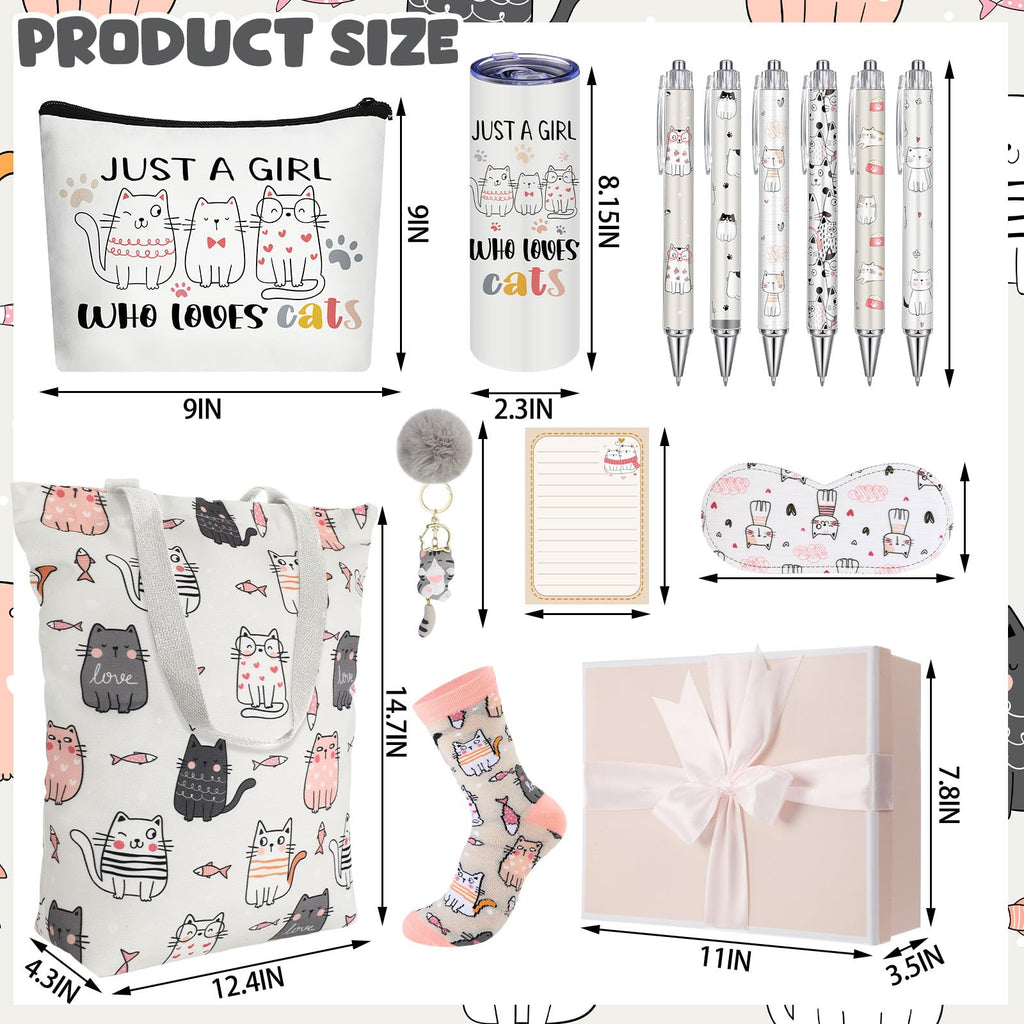 14 Set Christmas Cat Mom Gift for Women, Gifts for Cat Lover