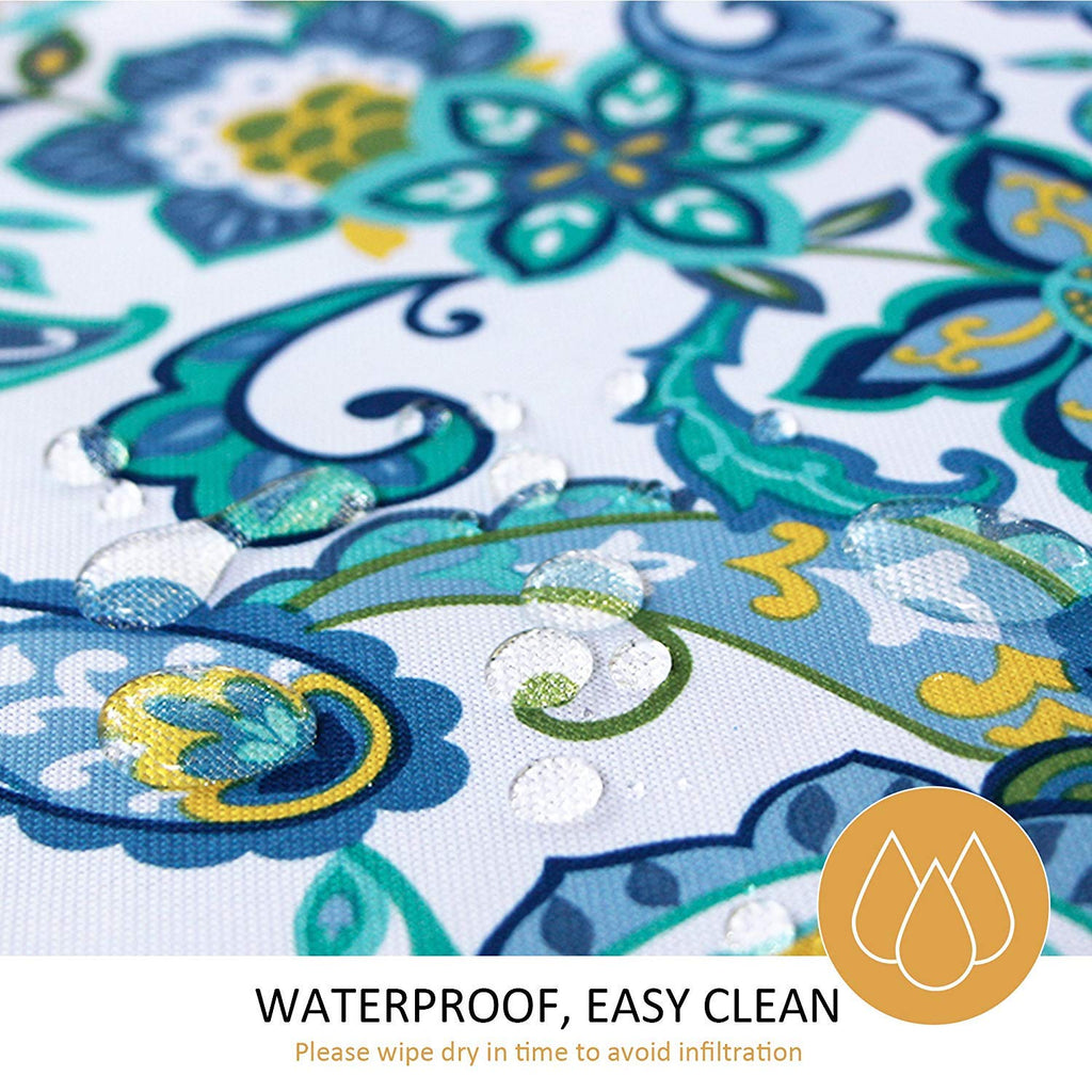 Outdoor Tablecloth with Umbrella Hole, 60x60 inch Square