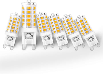 G9 LED Bulb Dimmable 5W 2700K Soft Warm White 40 Watt Equivalent