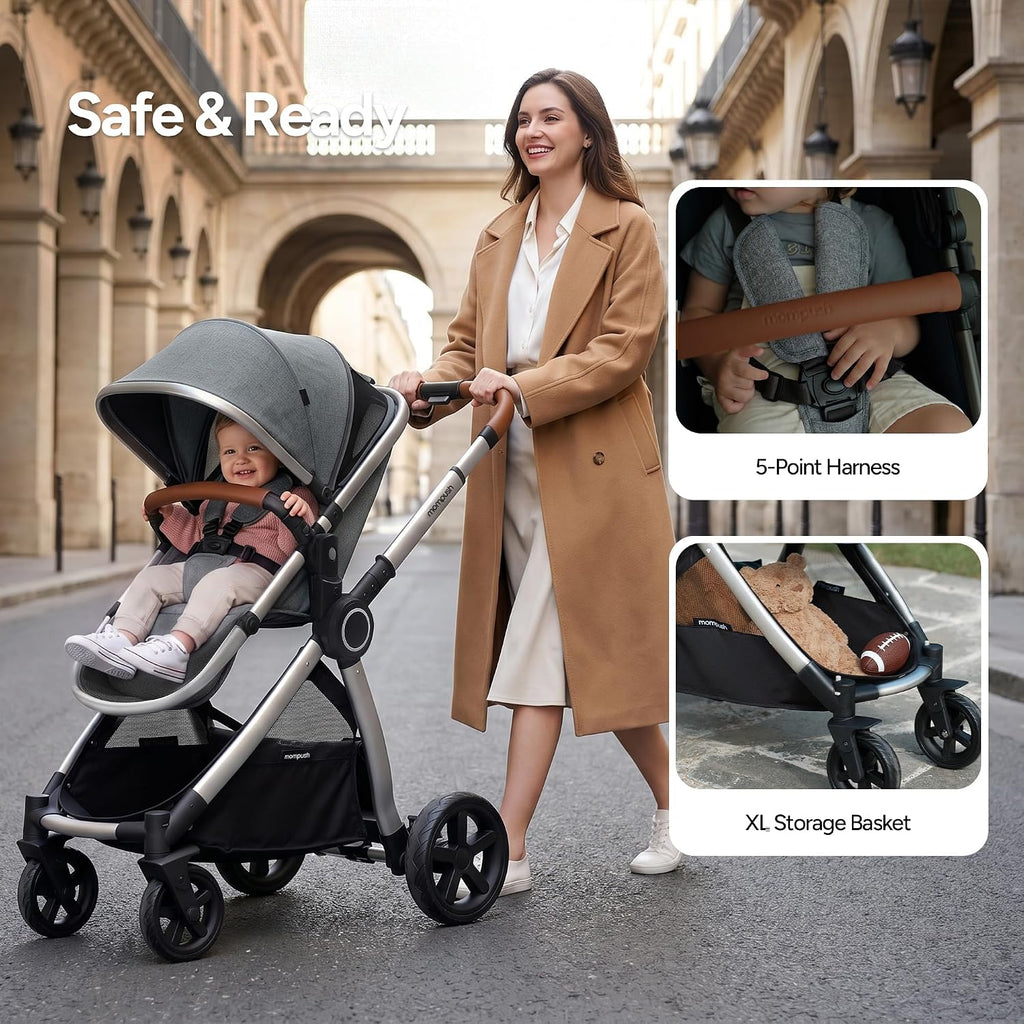 Ultimate2 Full-Size Stroller, Reversible Seat, Infant to Toddler