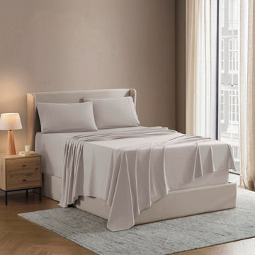 Sheet Set - Bed Sheets - Linen - 4-Piece Deep Pocket