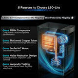74 Pint/D Energy Star Version 6.0 Dehumidifier, 4500 Sq.Ft Smart Compressor Dehumidifier with Drain Hose