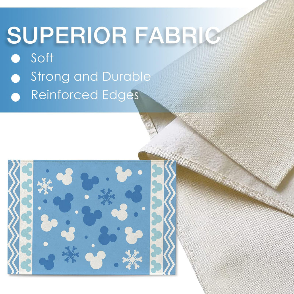 Winter Blue Placemats Set of 4