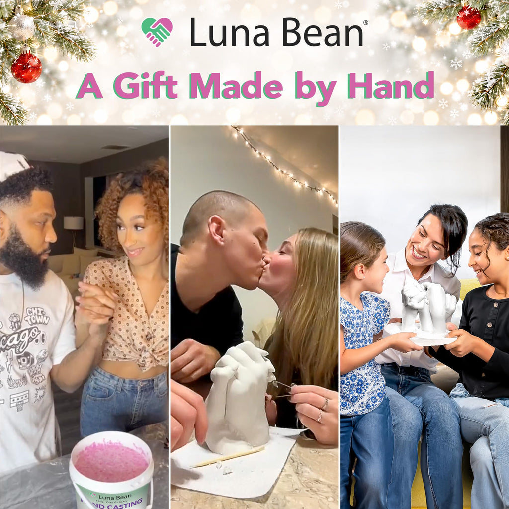 Hand Casting Kit Couples, Hand Mold Christmas Gift for Women Her