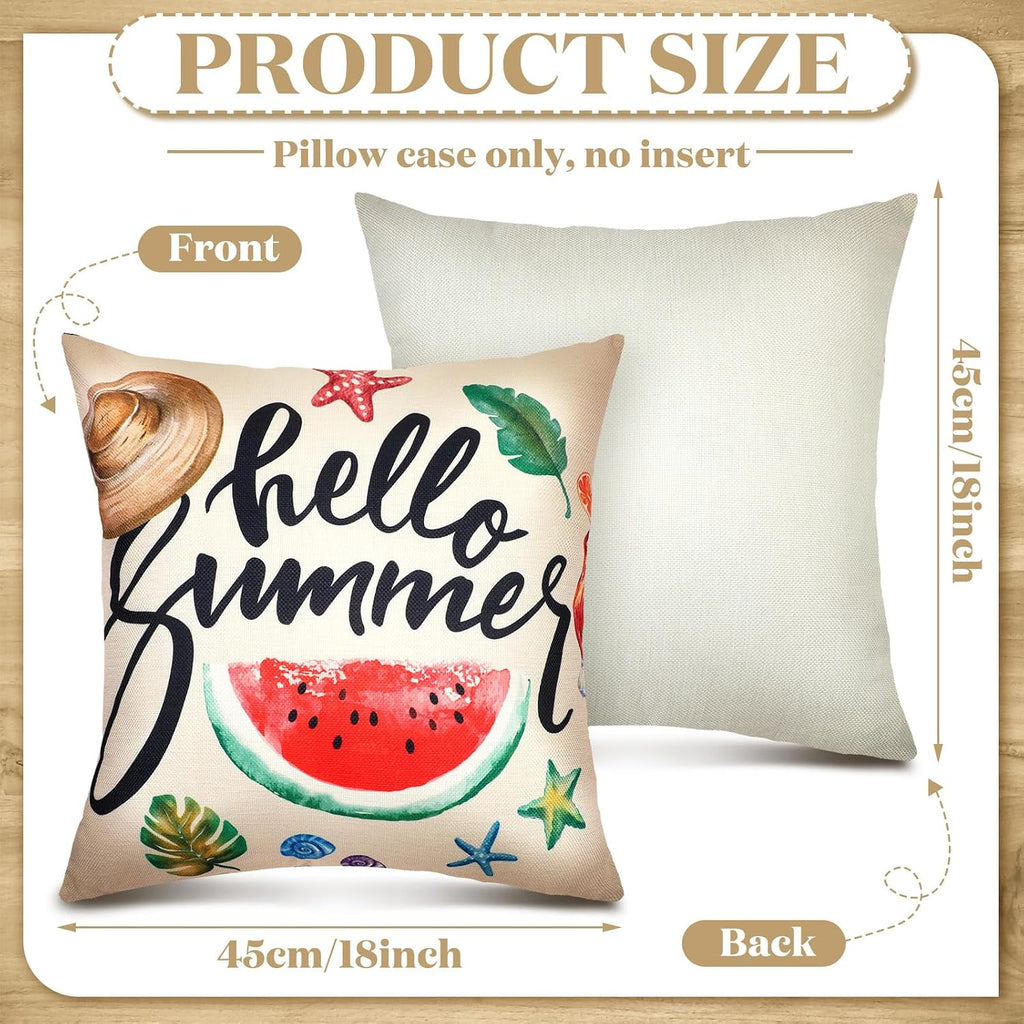Sets Holiday Pillow Covers, Classic, 18 x 18 Inch - Set of 12