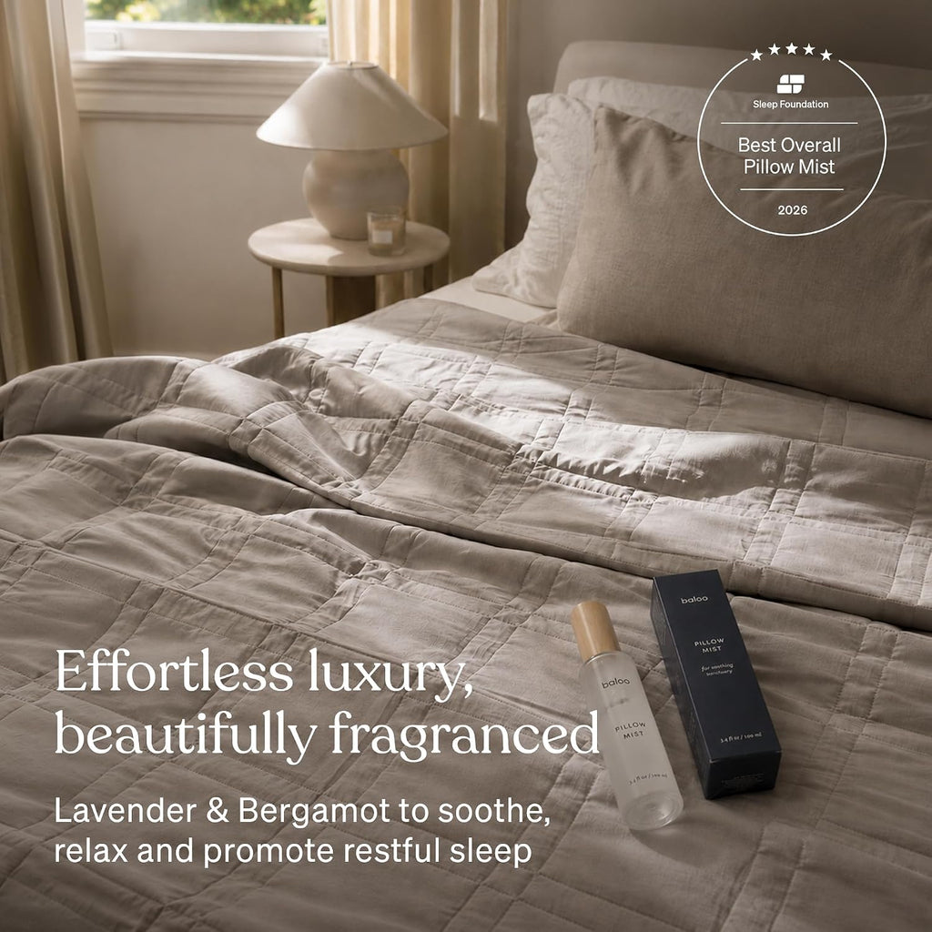 Pillow Mist 100ml | Natural Sleep Spray with Lavender & Bergamot - Set of 34