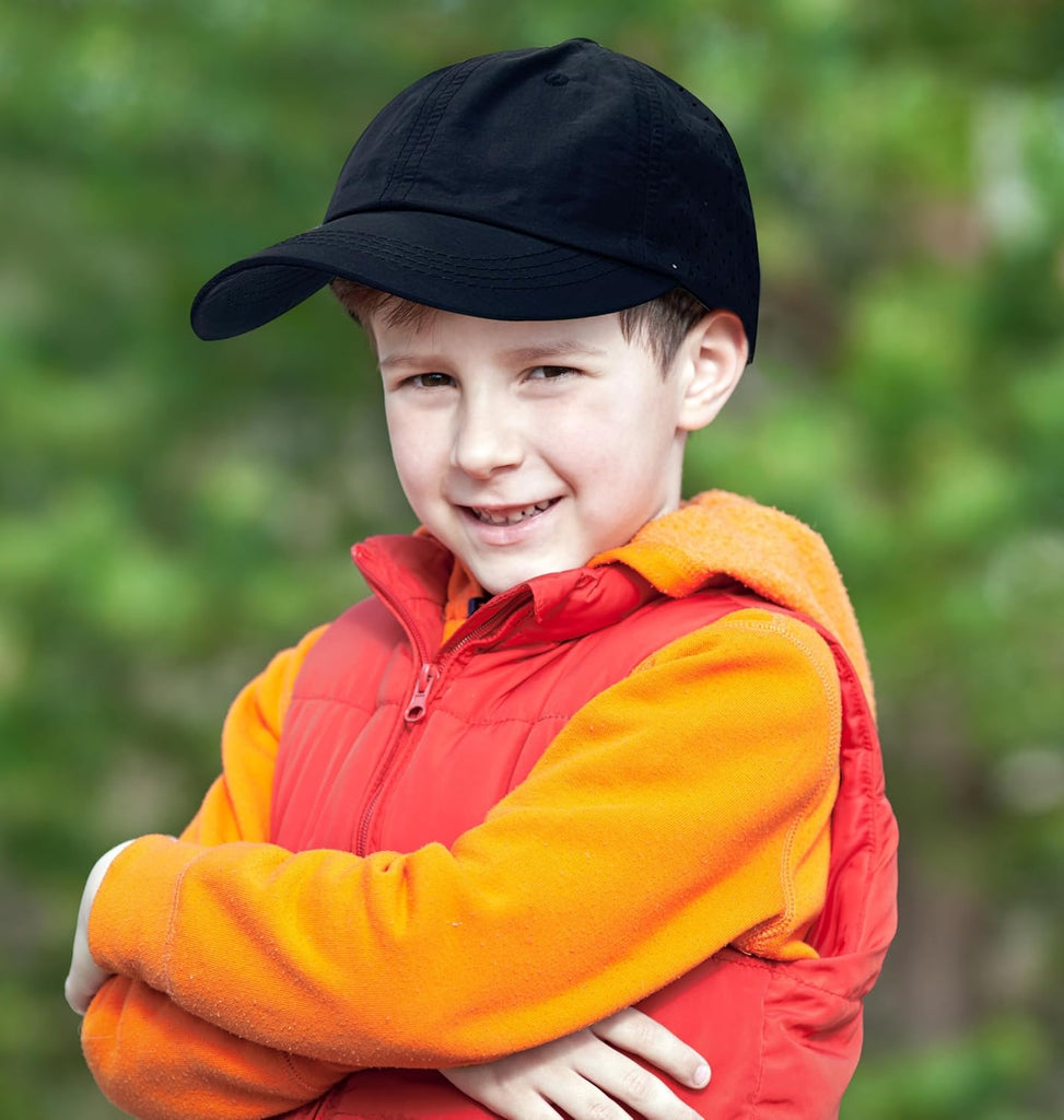 Kids Sun Hats for Girls Boys Quick Drying Baseball Cap Lightweight Sun Protection Hat for Outdoor Activity