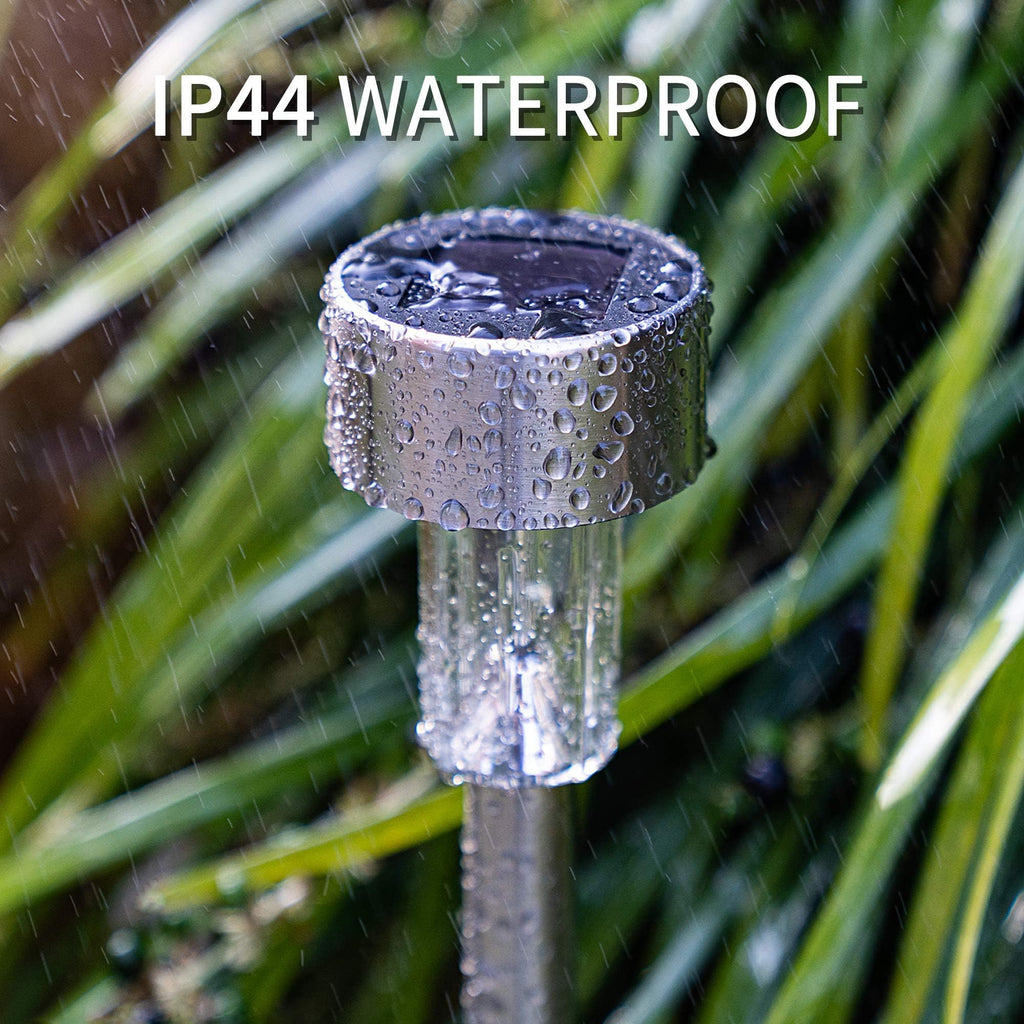 Outdoor Waterproof Solar Pathway Lights, 20 Pack Warm White