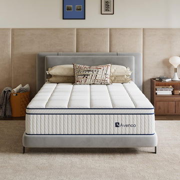 Queen Size Mattress 12 inch, Queen Hybrid Mattress in a Box | Individual Pocket Coils & Cooling Gel Memory Foam