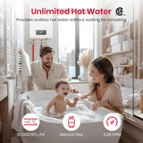 Gasmart C 150, 000 BTU, Max 5.8 GPM CSA Certified Whole House Natural Gas Tankless Water Heater | Instant Hot Water
