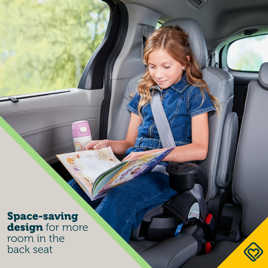 Safety 1st EverSlim 4-in-1 Convertible Car Seat, SecureTech Chest Clip, Ultra-Slim, 4-Mode Infant to Booster, Baby