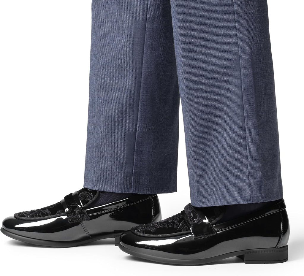 Boy's Dress Shoes Tuxedo Loafers