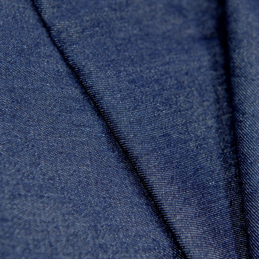 Denim 9 OZ.Indigo Washed Deep Col 100% Cotton Fabric 62" Wide by Yard