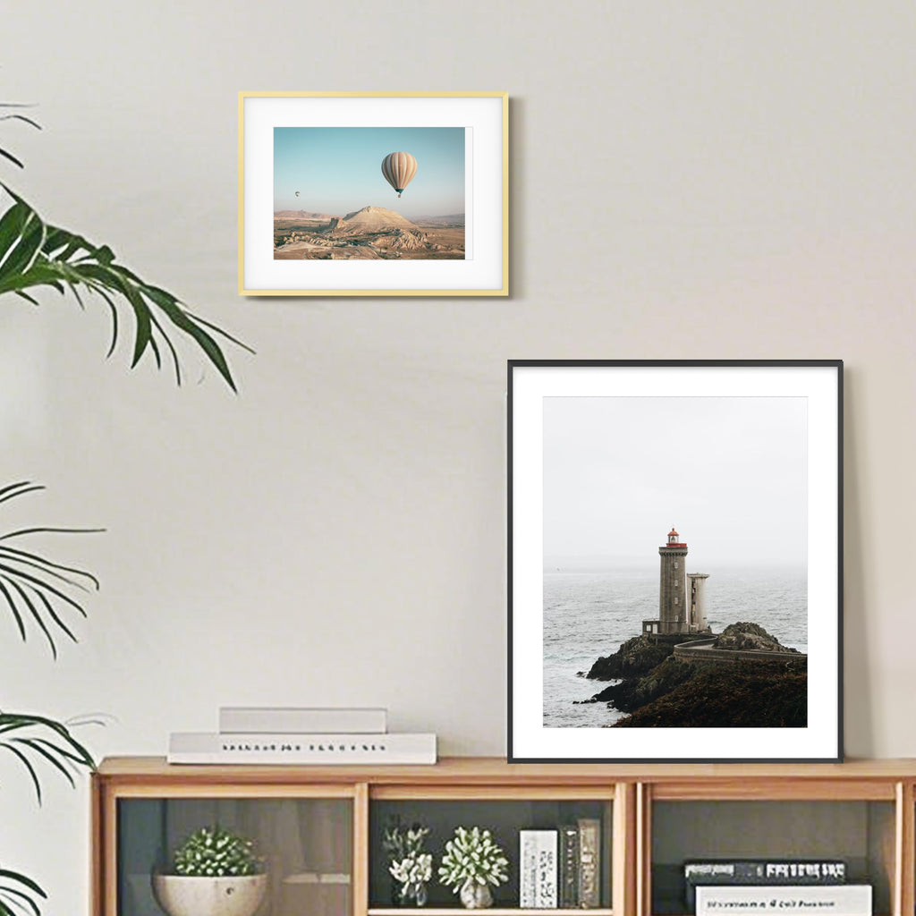 24x36 Brushed Aluminum Poster Frames - Modern Brushed Metal Design w/Shatterproof Plexiglass, Perfect for Posters