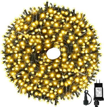 328FT 1000 LED Christmas Light Outdoor Indoor, Christmas Tree Light