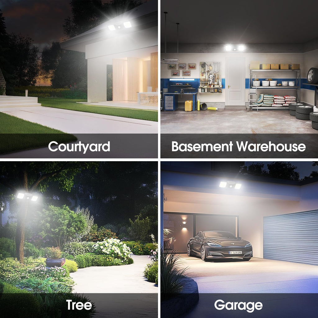 Motion Sensor Outdoor Lights, Rechargeable Battery Operated Outdoor Lights, USB Charging, Wireless Lights, No Solar