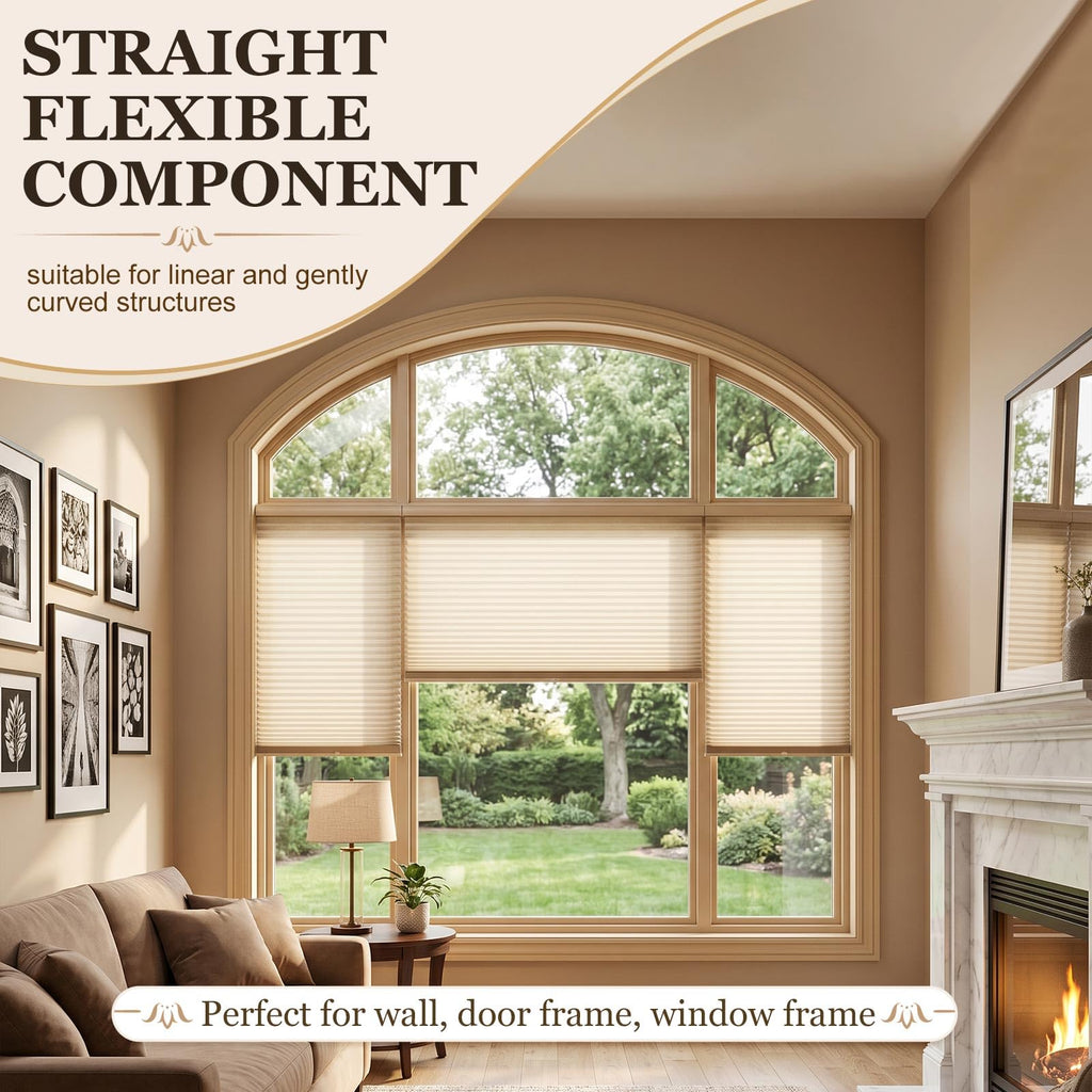 3.25" x 12ft Flexible Molding, Paintable Trim, Wide Ogee Crown