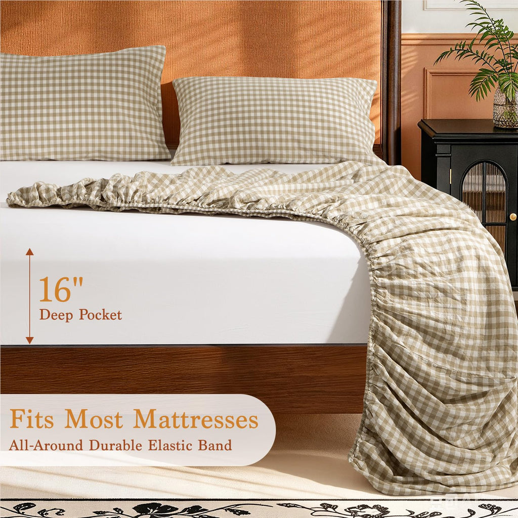 100% French Linen Sheets - Bed Sheets