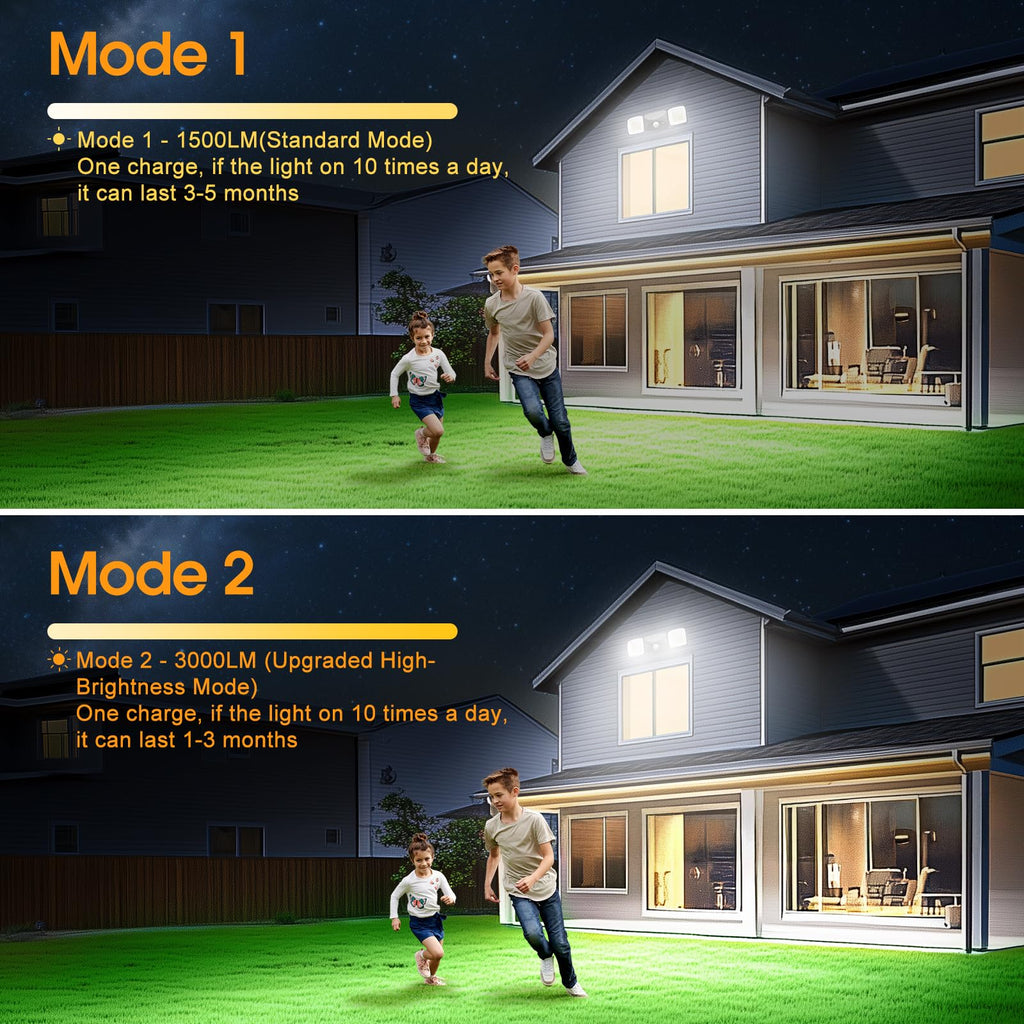 Motion Sensor Outdoor Lights, Rechargeable Battery Operated Outdoor Lights, USB Charging, Wireless Lights, No Solar