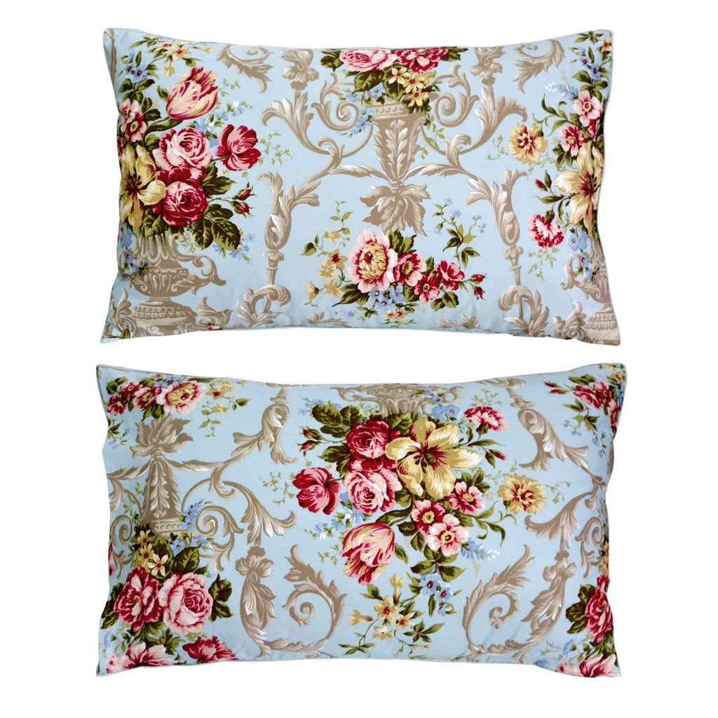 Shabby Floral Bedding Elegant Peony Sheets Set Luxury Bedding Collections 800 Thread Count 100% Egyptian Cotton Deep