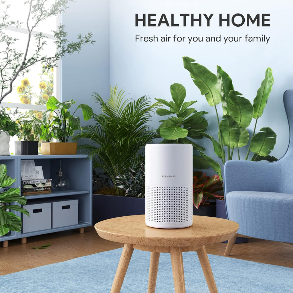 Air Purifiers for Bedroom, H13 True HEPA Air Filter, Quiet Air Cleaner With Night Light, Portable Sm