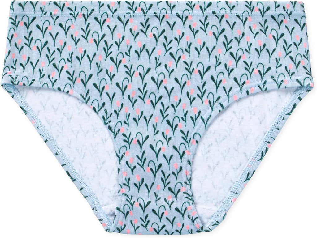 Gracie Girls Briefs, 100% Organic Cotton Underwear, 7 Pack