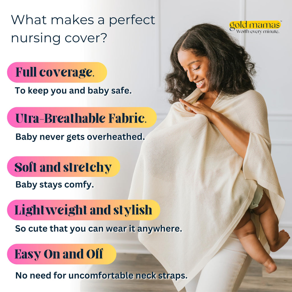 Breathable Nursing Cover for Breastfeeding