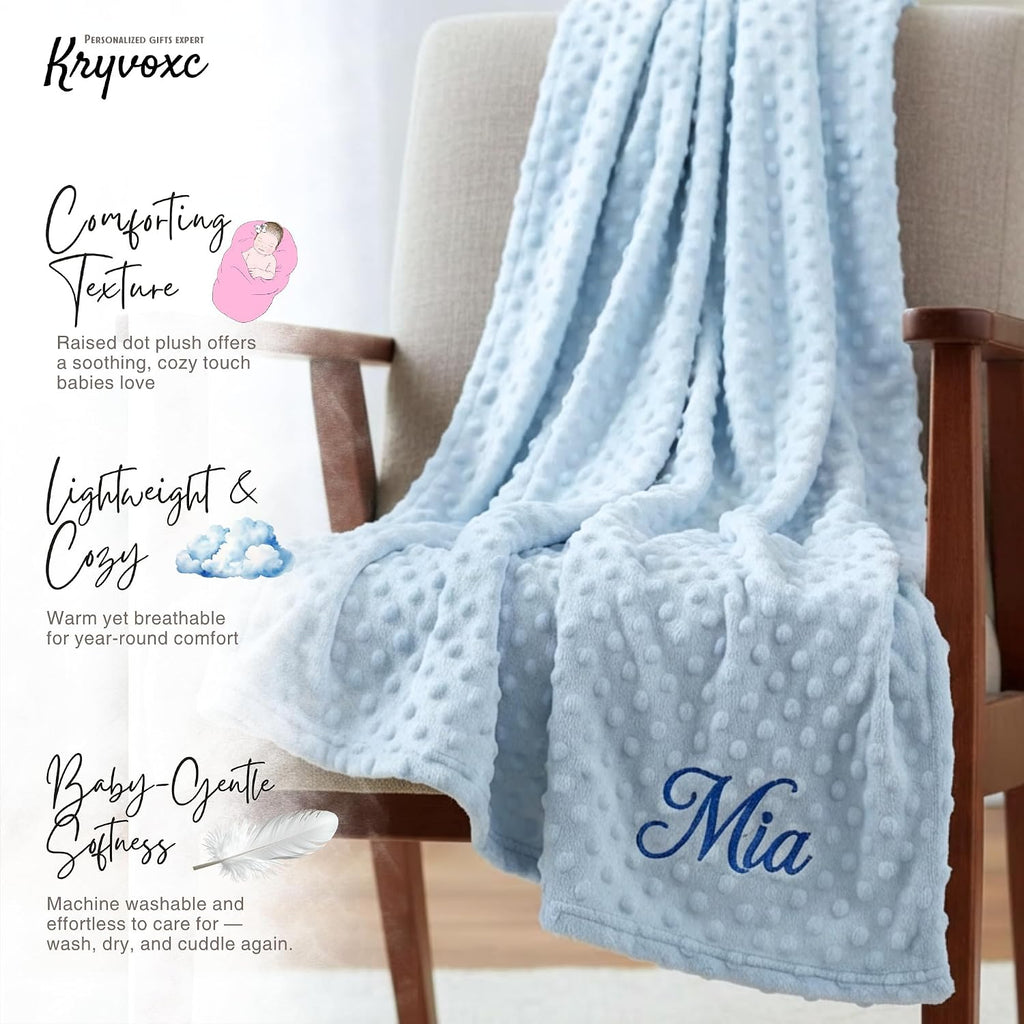 Blanket and Plush Bunny Set, Custom Blankets and Rabbit