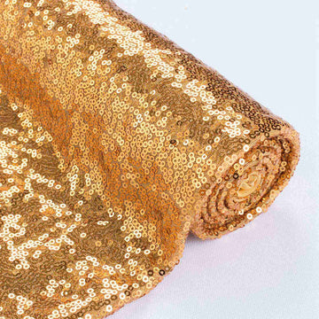 Gold Sequin Fabric Glitter Fabric 3mm 2 Yard Sequin Fabric by The Yard Sparkly Fabric Little Mermaid Fabric Outdoor