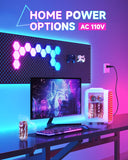 Mini Fridge, 4 Liter/6 Cans Small Refrigerator With Dimmable LED Light,AC/DC Portable Thermoelectric Cooler and Warmer