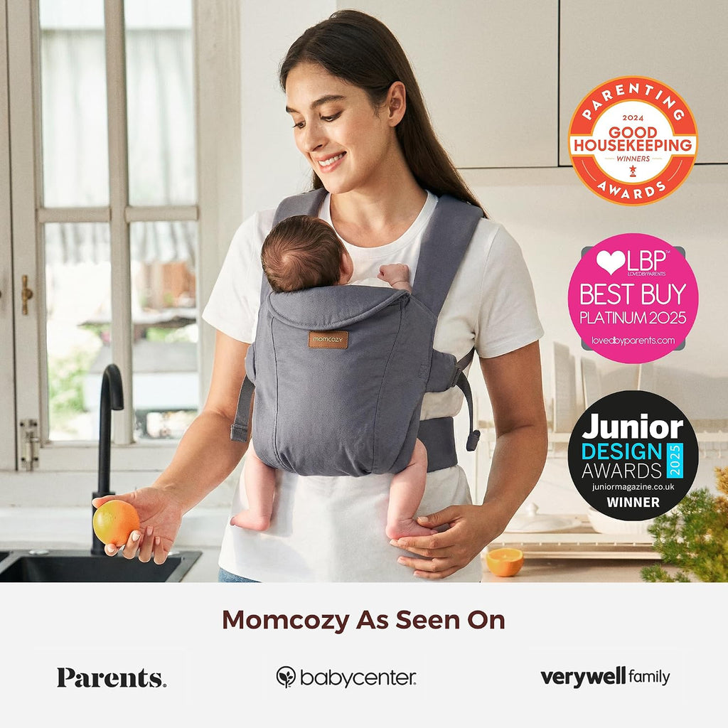 Newborn Carrier WeeSnug- Lightweight and Cozy Comfort for 7-25 lbs
