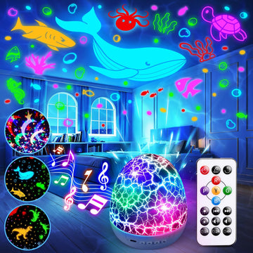 Sensory Toys for Kids with Autism 31 Colors Kid Night Light Projector