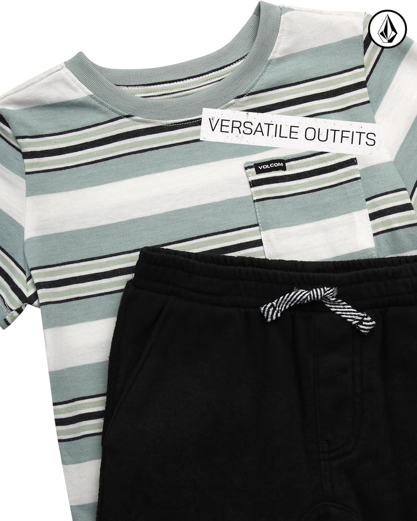 Baby Boys Piece Set - Jersey Tee & Way Stretch Joggers ( -7)
