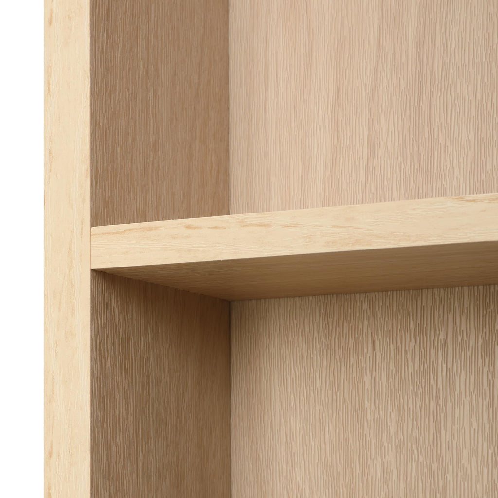 Wyndham Tri-View Medicine Cabinet, 24", White Oak