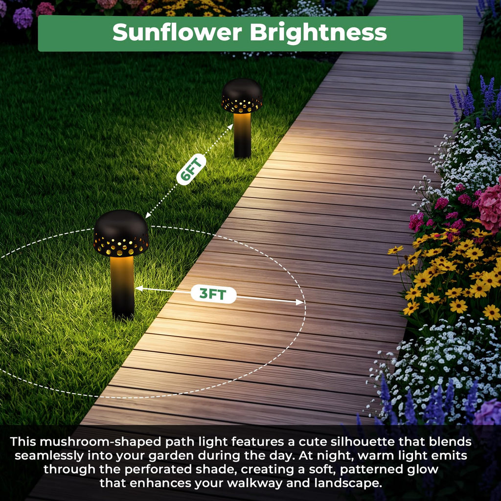 Low Voltage Landscape Lighting, 12V LED Path Lights 2 Pack