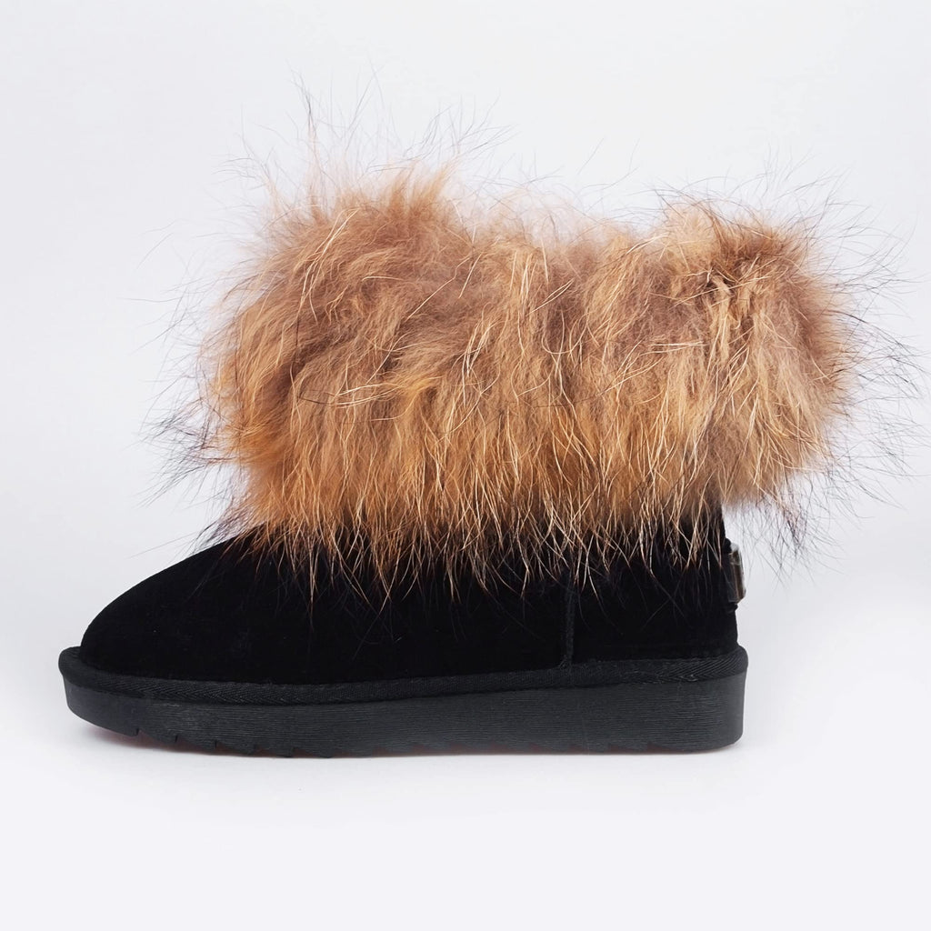 Faux Fur Fabric (20 x 20 inches, Camel)