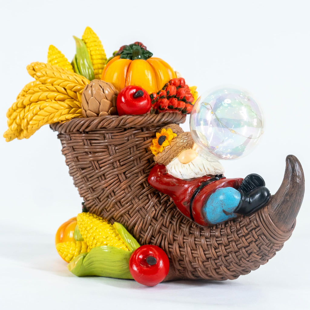 Fall Gnomes Indoor Thanksgiving Gnomes Decorations Tabletop Cornucopia for Fall Decorations Themed Dream of Harvest