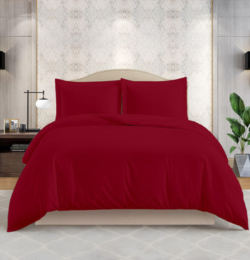 King Size 1200 Thread Count Duvet Cover Only - 100% Egyptian Cotton, Ultra-Soft & Sateen - All Season Comforter Cover